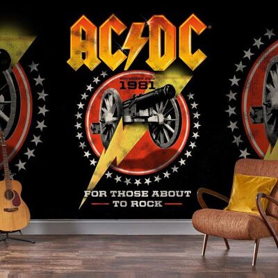 Murale AC/DC - Pour ceux qui sont sur le point de basculer