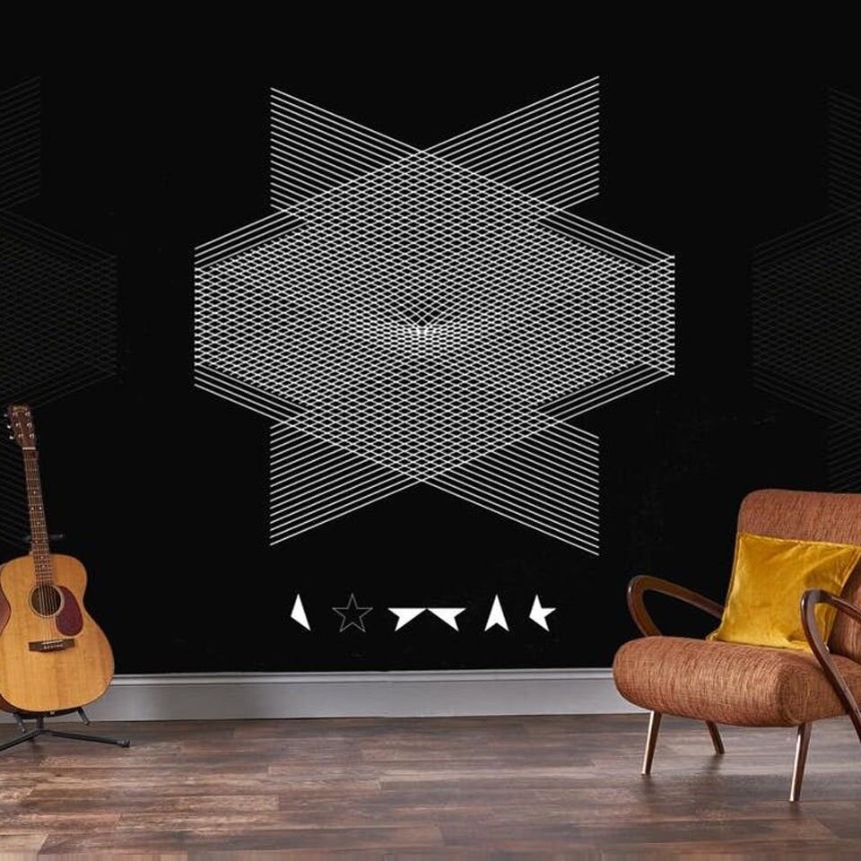 Murale di David Bowie - Stella Nera