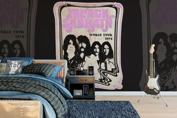 Peinture murale Rock Roll Black Sabbath - Tour Poster 2