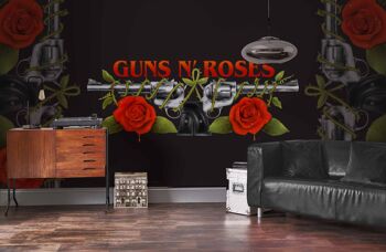 Murale Rock Roll Guns N' Roses - Logo 2