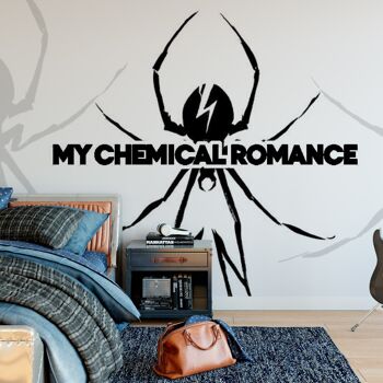 Rock Roll My Chemical Romance Murale - Araignée 1