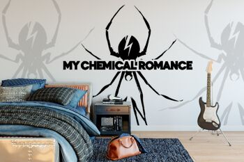 Rock Roll My Chemical Romance Murale - Araignée 2