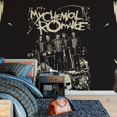 Rock Roll My Chemical Romance Mural - No-muertos