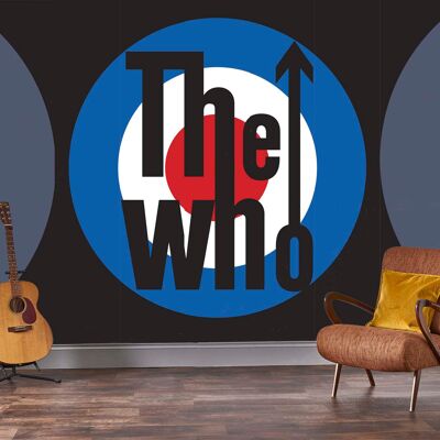 Rock Roll The Who Murale - Logo