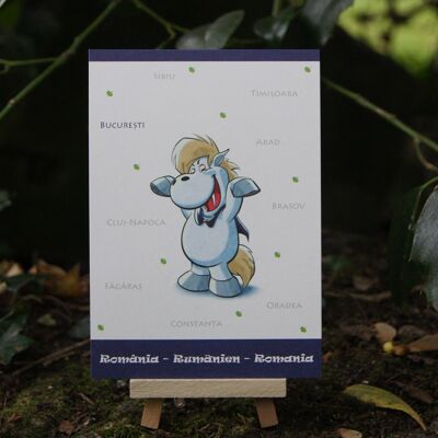 Postkarte Weltreise  Rumänien