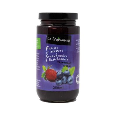 Confiture fraises & bleuets - 250 ml