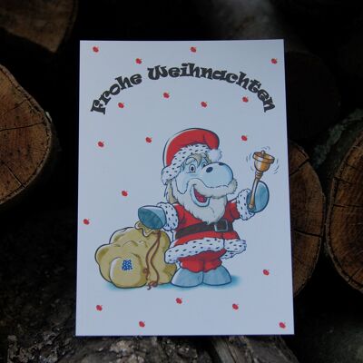 Postkarte Grüße und Wünsche  Weihnachten