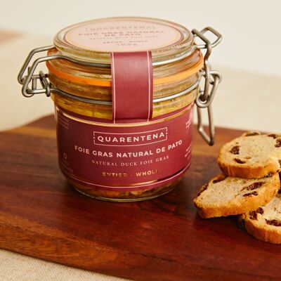 NATURAL DUCK FOIE GRAS ENTIER