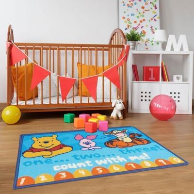 Children's rug WINNIE COUNT WITH ME in Polyamide