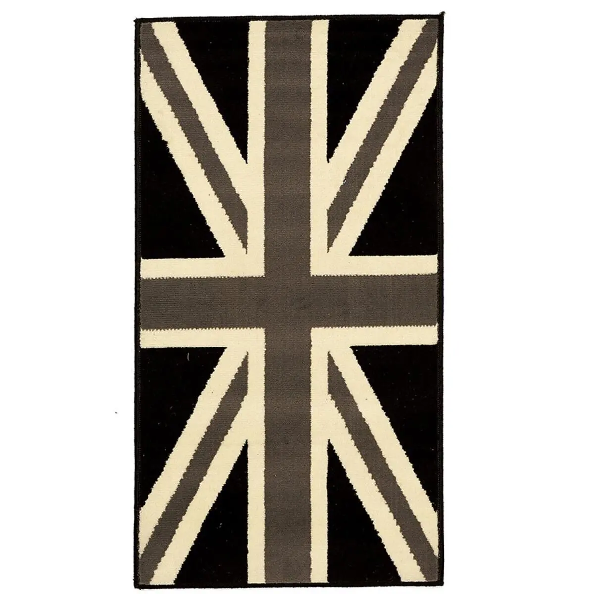 Buy wholesale Children's rug 200x290cm BC UNION JACK BLACK AND WITHE ...