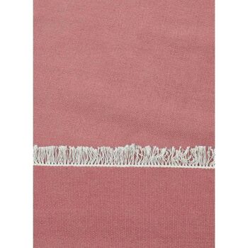 Tapis kilim 200x290 cm rectangulaire baya ibay rose salle à manger tissé à la main 5