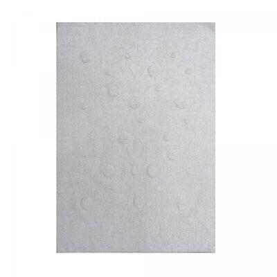 Tappeto per bambini 120x160 cm CONTON RONDA Bianco. Tappeto in cotone fatto a mano