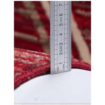 Tapis berbère style 80x150 cm rectangulaire bc berbere rouge chambre adapté au chauffage par le sol 4