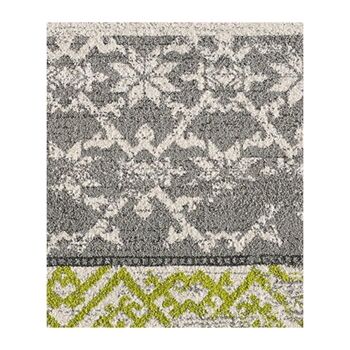 Tapis orient style 80x150 cm rectangulaire teopatch gris chambre adapté au chauffage par le sol 4