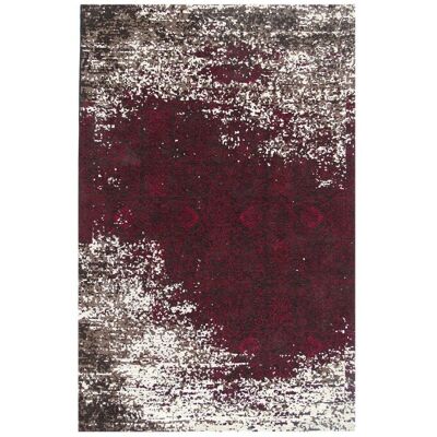 Kilim rug 170x240cm AURATA Pink. Handmade Polyester Rug