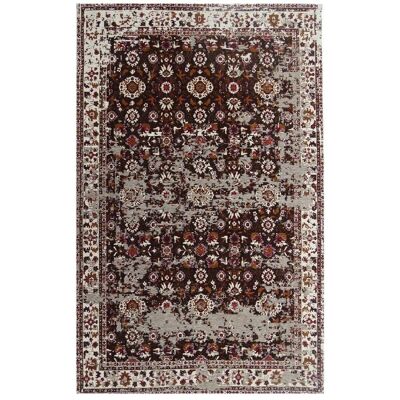 Kilim rug 170x240cm MORESA Brown. Handmade Polyester Rug