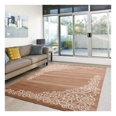 Oriental rug 80x150 cm rectangular new florida 1 bedroom beige suitable for underfloor heating