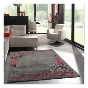 Tapis d'orient 80x150 cm rectangulaire new florida 1 autre chambre adapté au chauffage par le sol 1