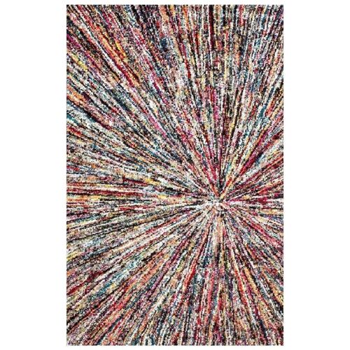 Tapis salon 120x170cm BOUTIK IMPACT Multicolore en Polypropylène