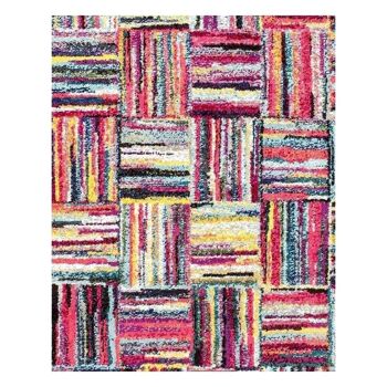 Tapis salon 60x110cm BOUTIK BRIK Multicolore en Polypropylène 5