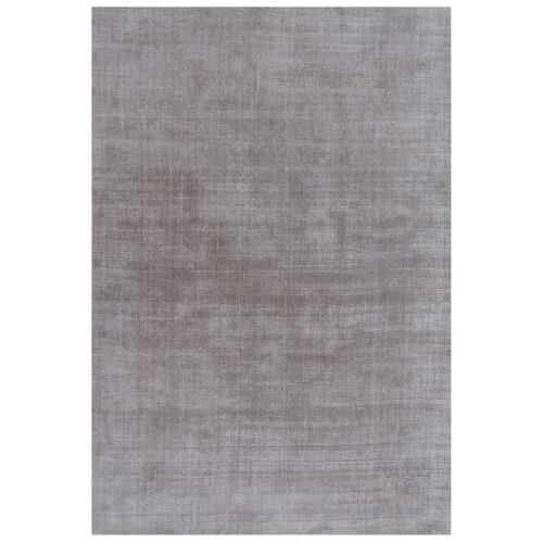 Tapis salon 160x230cm NEO UNI Gris. Tapis artisanal en Polyester