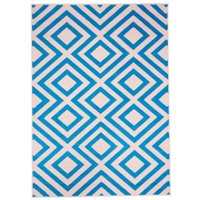 Living room rug 60x110cm BC NICE Blue in Polypropylene