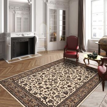 Tapis orient style 60x110cm BC SANS MEDAILLON Beige en Polypropylène 2