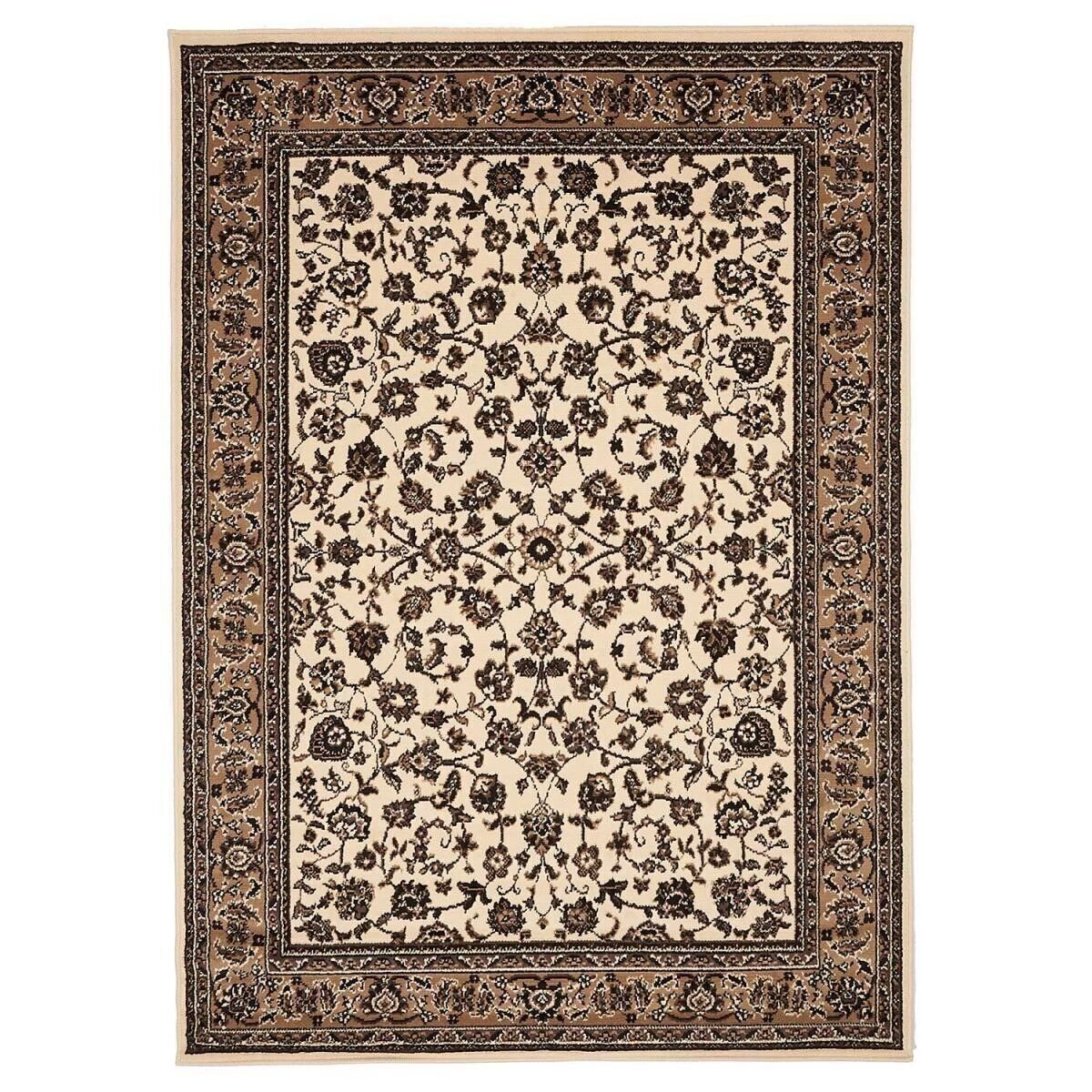 Tappeto in stile orientale 140x200cm BC SENZA MEDAGLIONE Beige in Polipropilene