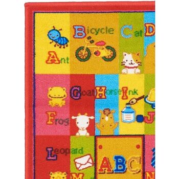 Tapis enfant 57x100cm SPHINX ABC Multicolore en Polyamide 3