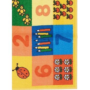 Tapis enfant 57x100cm SPHINX NUMERI Multicolore en Polyamide 3