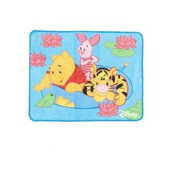 Tapis de salle de bain 55x70cm WINNIE BATH Bleu en Polyamide 1