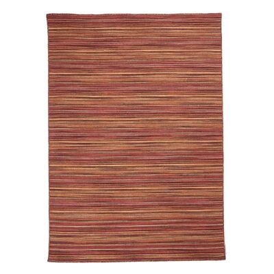 Tappeto da soggiorno 80x140 cm PENJADO Rosso. Tappeto in lana artigianale