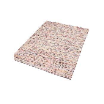 Tapis kilim 60x110cm MULTIMULTA Multicolore. Tapis artisanal en Laine 3