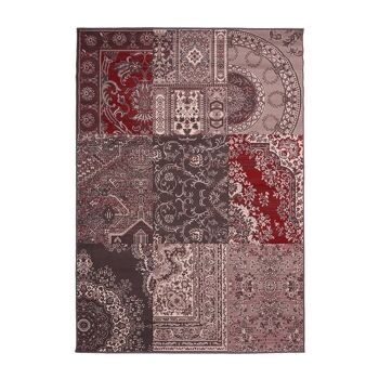 Tapis de salon 140x200 cm rectangulaire af nybro gris salon adapté au chauffage par le sol 2