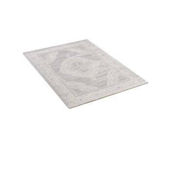 Tapis orient style 80x150cm KHY FALAN Gris en Polypropylène 5