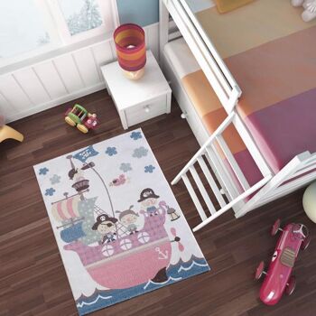 Tapis enfant KLK PIRATOJI en Polypropylène 1