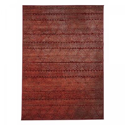 Tapis berbère style 120x170cm AF CHILA Rouge en Polypropylène