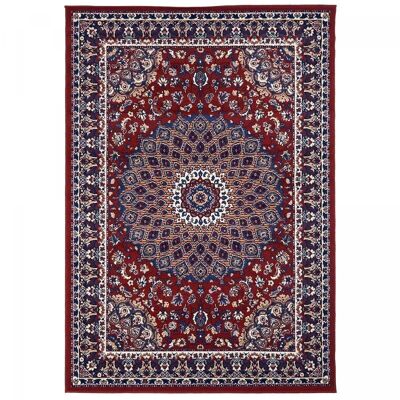 Teppich im orientalischen Stil, 60 x 110 cm, AF ROSOR, Rot aus Polypropylen