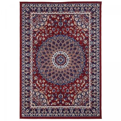 Tapis orient style 190x280cm AF ROSOR Rouge en Polypropylène