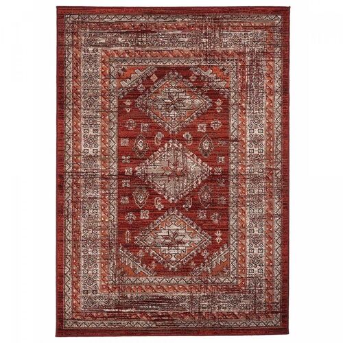 Tapis orient style 240x330cm AF DAZOR Rouge en Polypropylène