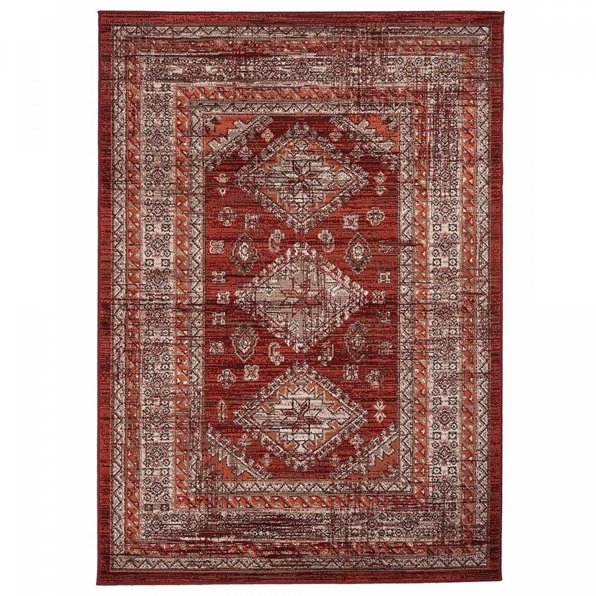 Tappeto in Stile Orientale 280x365 cm AF DAZOR Rosso in Polipropilene