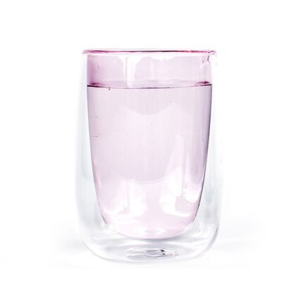 DOPPLER - TEA GLASS - Pink