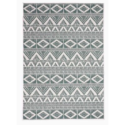 Alfombra de exterior 120x170cm AF SKIO REVERSIBLE Verde de Polipropileno
