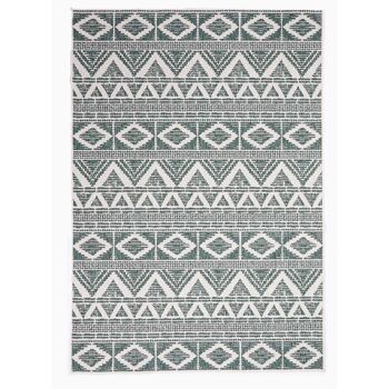 Tapis exterieur 60x110cm AF SKIO REVERSIBLE Vert en Polypropylène 1