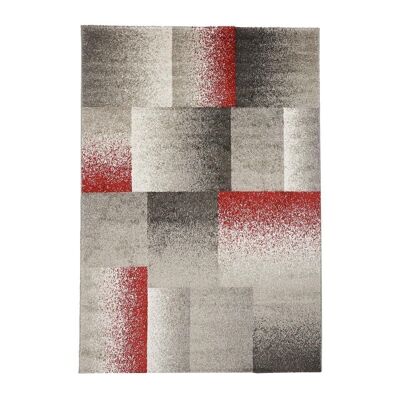 Living room rug 60x110cm DERBY Red in Polypropylene