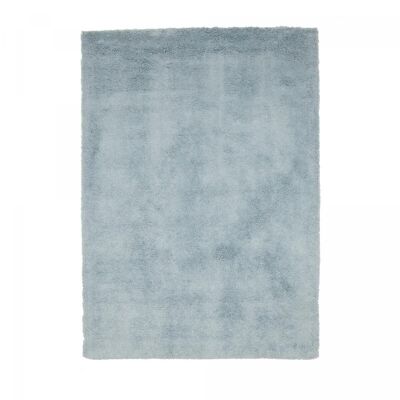 Shaggy rug 200x290cm SG CHIC Blue. Handcrafted Polyester Rug