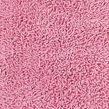 Tapis de salle de bain 50x80 cm rectangulaire spaghetti rose salle de bain tufté main coton 3