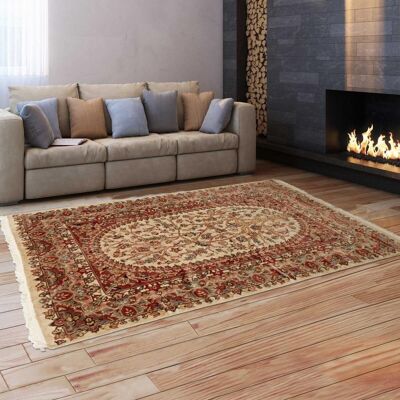 Oriental rug PRESTIGE JIHANGIR 60 1A2T Handcrafted in Silk