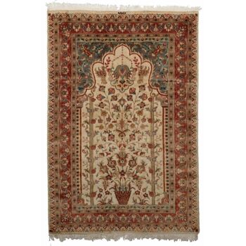 Tapis d'orient PRESTIGE JIHANGIR 77 1A2T Fabrication artisanal en Soie 2