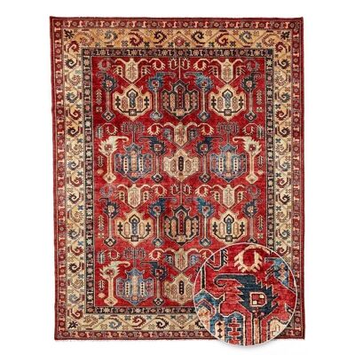 Tapis d'orient KAZAK 29 1A2T Fabrication artisanal en Laine